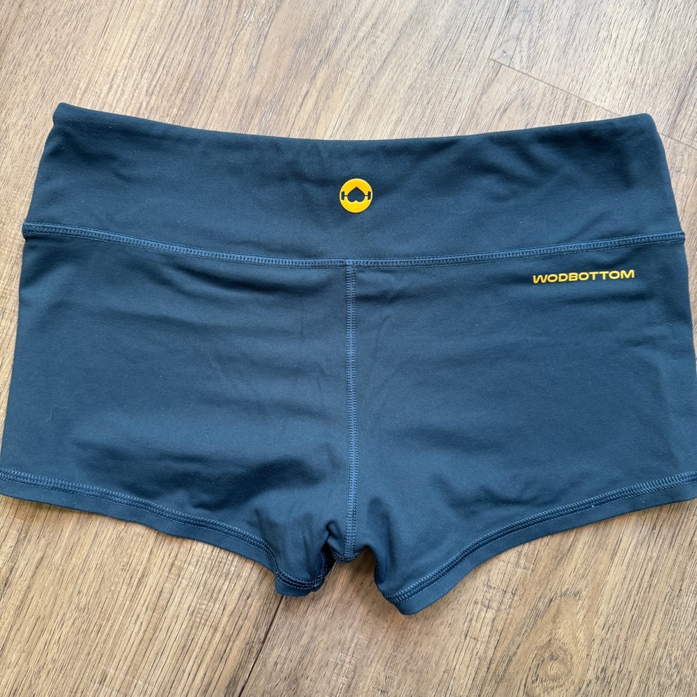 WodBottom Dark Blue Workout Shorts - Size Medium - Picture 5 of 5